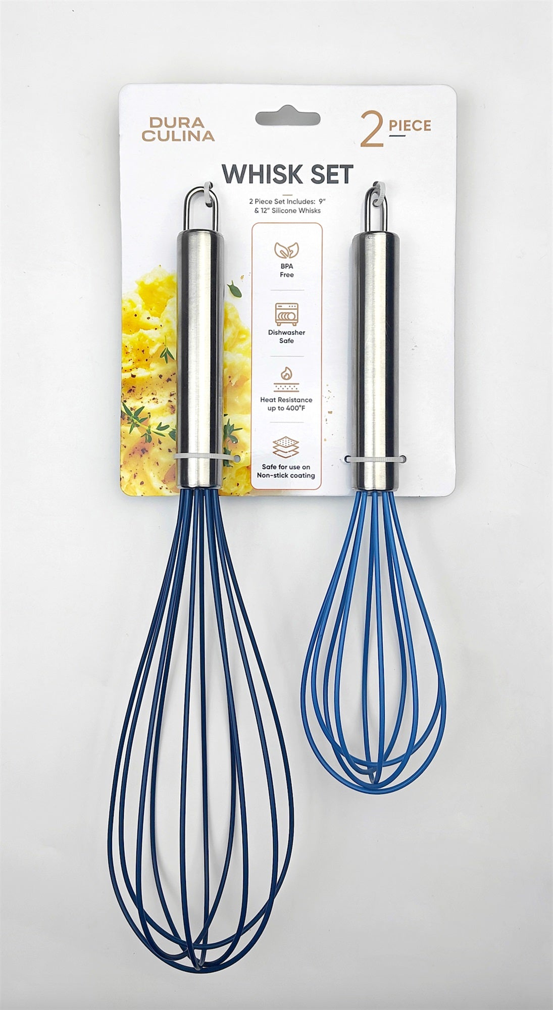 2-Piece Whisk Set – Versatile and Stylish in Blue