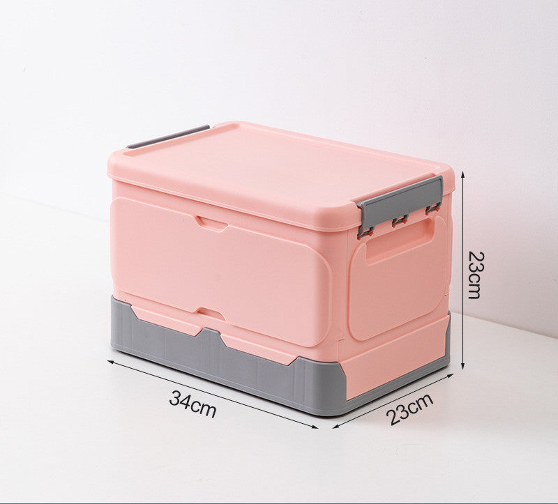 Folding Storage Box With On Wheels