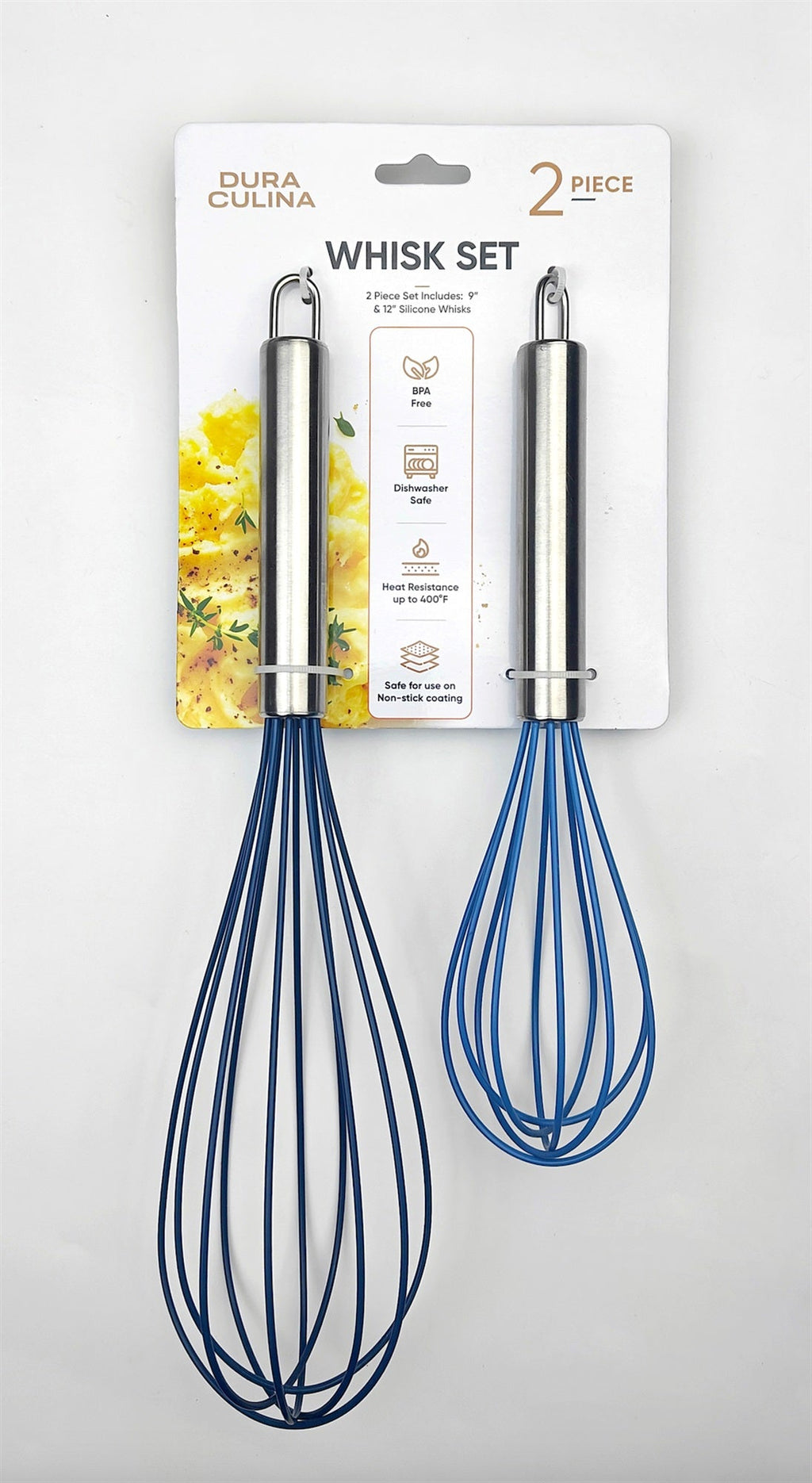 2-Piece Whisk Set – Versatile and Stylish in Blue