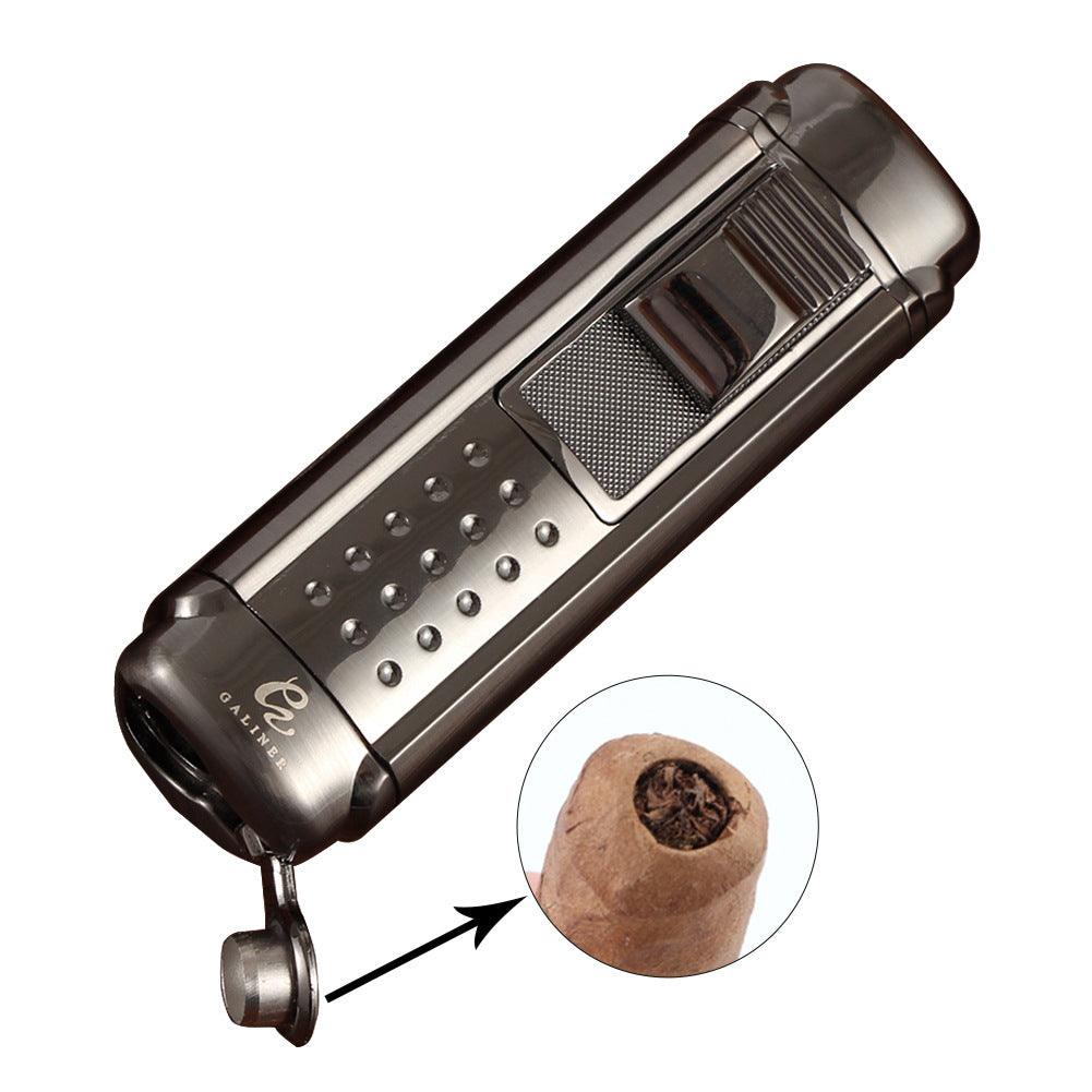 Metal Cigar Lighter Creative Cigar Drill Lighter