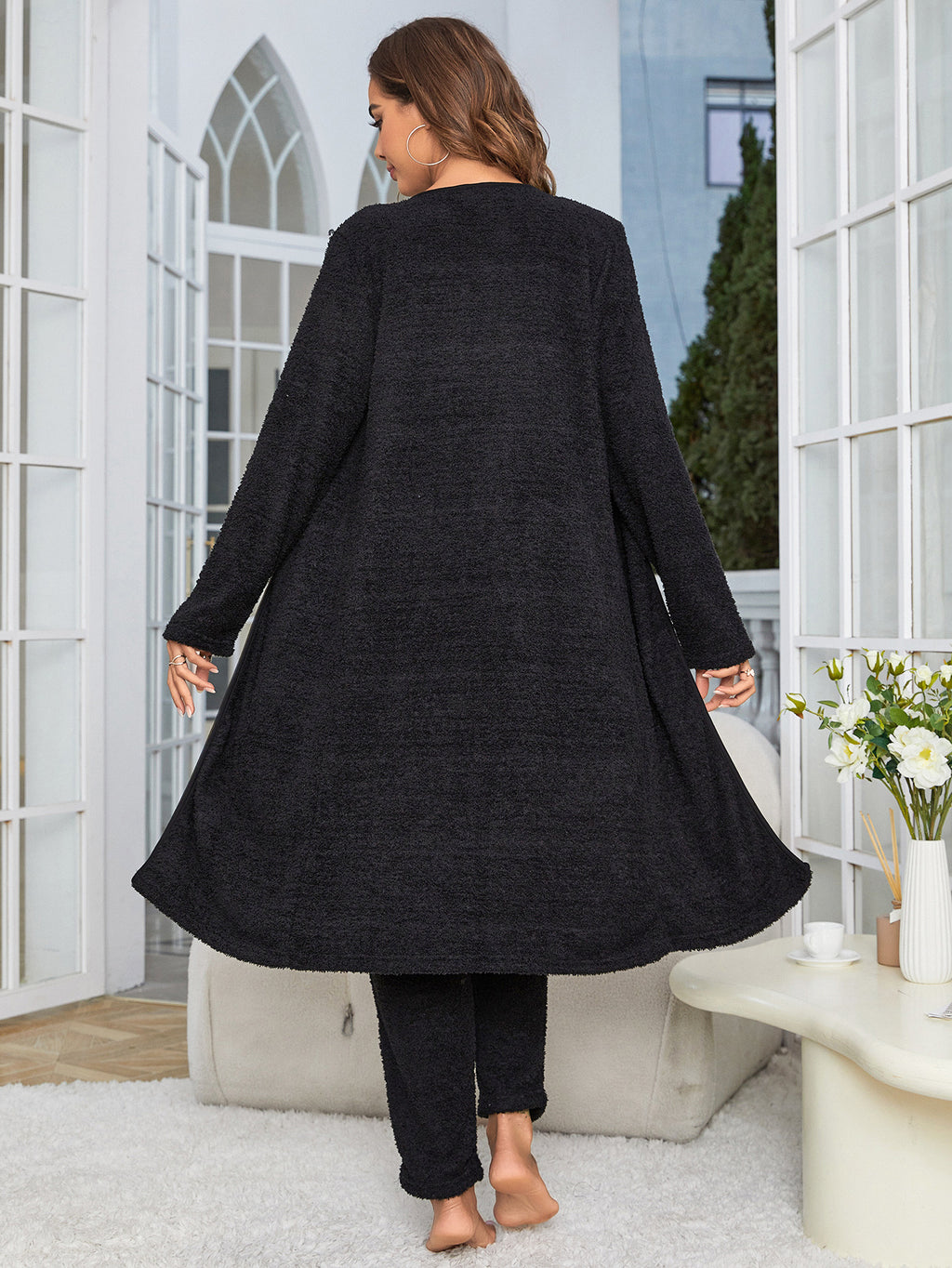 Women’s Fuzzy 3-Piece Lounge Set