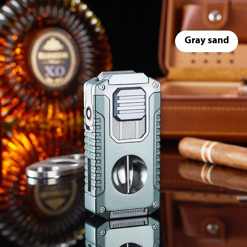 Three-Fire Direct Cigar Lighter Outdoor Household