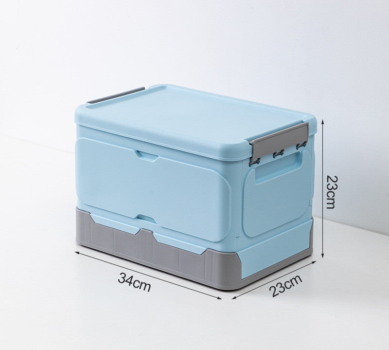 Folding Storage Box With On Wheels